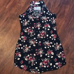Floral Halter Dress